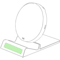 Area marcaje En el frontal de la base