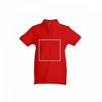 Area marcaje Polo manga corta - Pecho