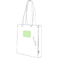 Area marcaje En la cara A (parte superior)