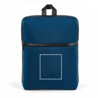 Area marcaje Mochila - Delantera