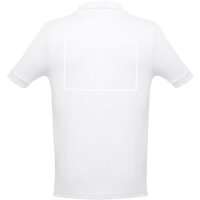 Area marcaje Polo manga corta - Espalda