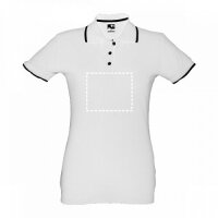 Area marcaje Polo manga corta - Pecho