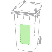 Area marcaje En el frontal del cubo