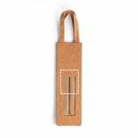 Area marcaje Bolsa botella - Delantera superior