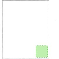 Area marcaje En una esquina de la manta