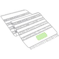 Area marcaje Centrado en la parte inferior