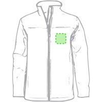 Area marcaje En el pecho tipo bolsillo (izquierda)