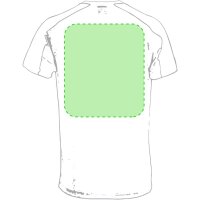 Area marcaje En la espalda