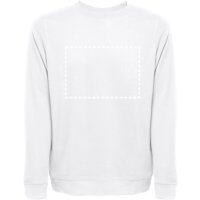 Area marcaje Sudadera - Pecho
