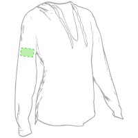 Area marcaje En el pecho tipo bolsillo (derecha)