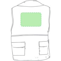 Area marcaje En la espalda