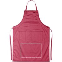Area marcaje Bolsillo delantero debajo