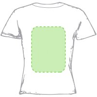 Area marcaje En la espalda