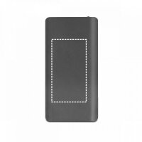 Area marcaje Batería portátil - Posterior