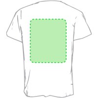 Area marcaje En la espalda