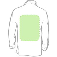 Area marcaje En el pecho tipo bolsillo (izquierda)