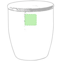 Area marcaje Centrado en la parte superior