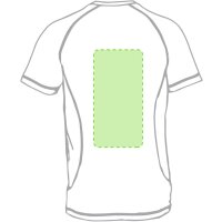 Area marcaje En la espalda