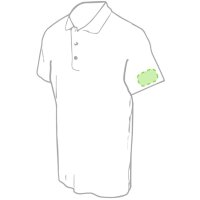 Area marcaje En la manga izquierda