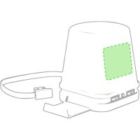 Area marcaje En la parte superior en la cara frontal