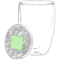 Area marcaje Centrado en la tapa