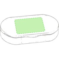 Area marcaje En la tapa