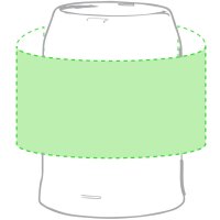 Area marcaje Alrededor de la jarra