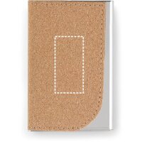 Area marcaje Porta-tarjetas - Delantera
