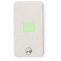 Area marcaje En la cara principal