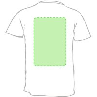 Area marcaje En la espalda