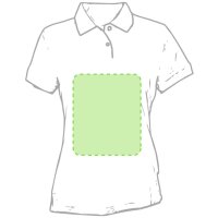 Area marcaje En la parte delantera