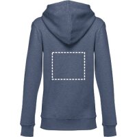 Area marcaje Chaqueta con capucha - Espalda
