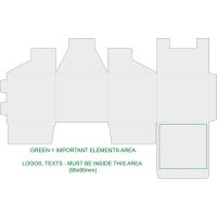 Area marcaje Parte superior 