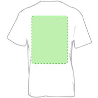 Area marcaje En la espalda