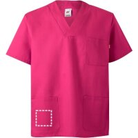 Area marcaje Camisa manga corta - Bolsillo inferior derecho