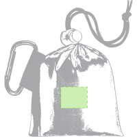 Area marcaje En la bolsa de presentación