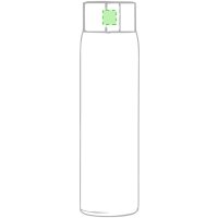 Area marcaje En el lateral del tapon del bidón