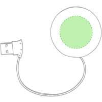 Area marcaje En la parte blanca