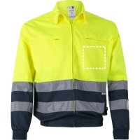 Area marcaje Chaqueta reflectora - Lado derecho