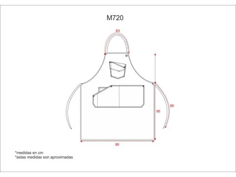 Tabla medidas del producto 81348