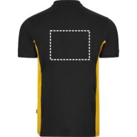 Area marcaje Polo manga corta - Posterior