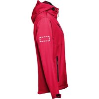 Area marcaje Chaqueta Softshell - Manga