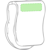 Area marcaje En la parte trasera