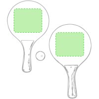 Area marcaje Centrado en la Pala