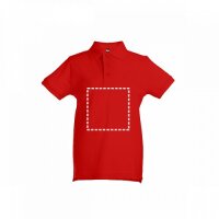 Area marcaje Polo manga corta - Pecho
