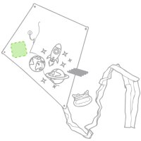 Area marcaje Cara principal, lateral izquierdo