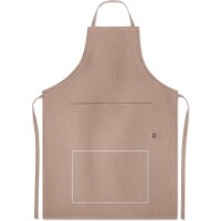 Area marcaje Bolsillo delantero debajo