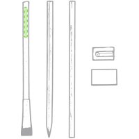 Area marcaje En un lápiz