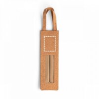 Area marcaje Bolsa botella - Delantera superior