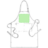 Area marcaje En el Pecho Centrado